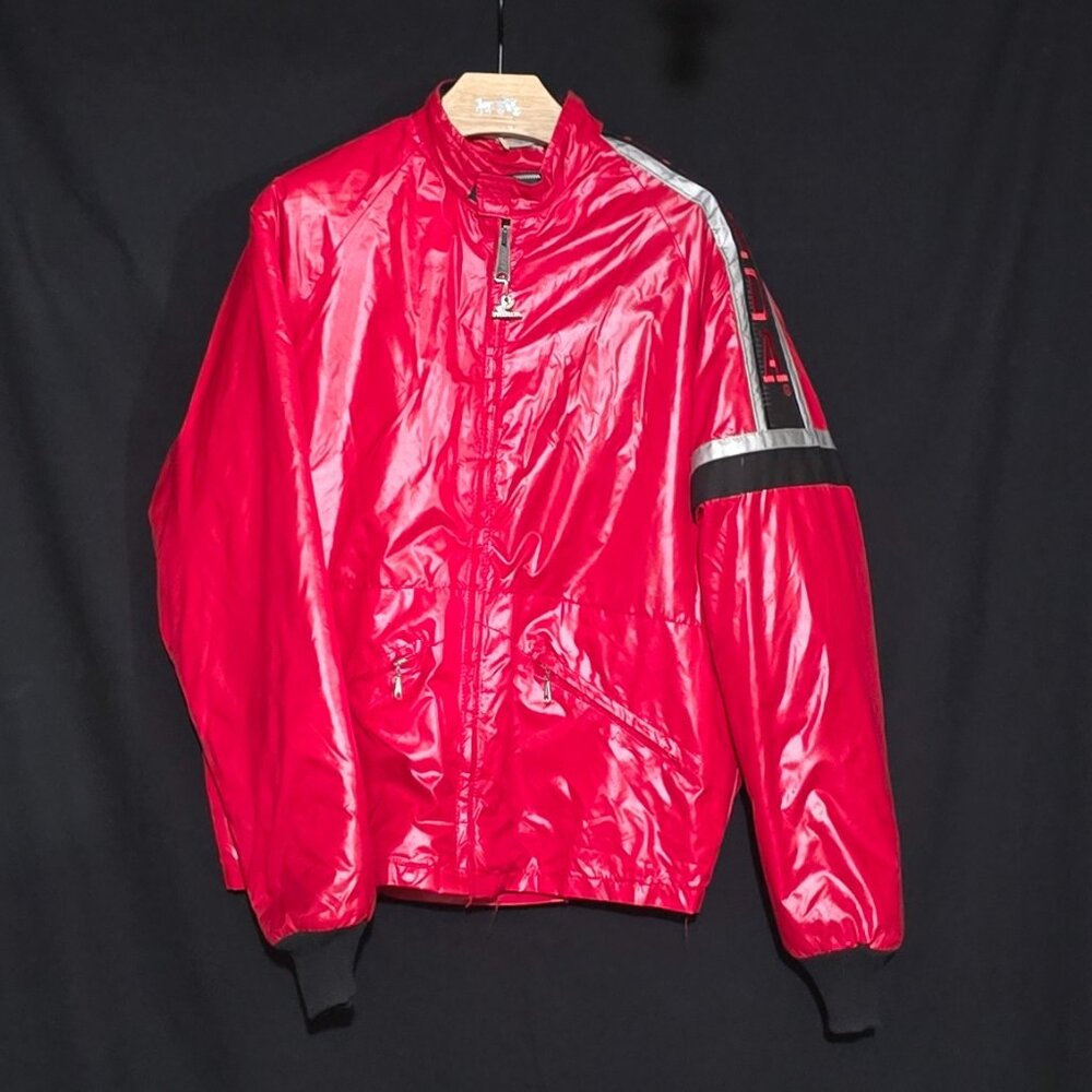 VTG American Honda Motor Honda Line Made in USA Motorcycle Jacket (Zip Out) M*